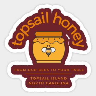 Topsail Honey Sticker